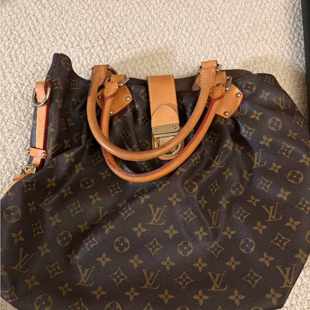 Louis Vuitton Brown Monogram Shoulder Bag